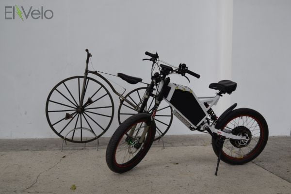 Электровелосипед El-velo Black 2000W Электровелосипед El-velo Black 2000W